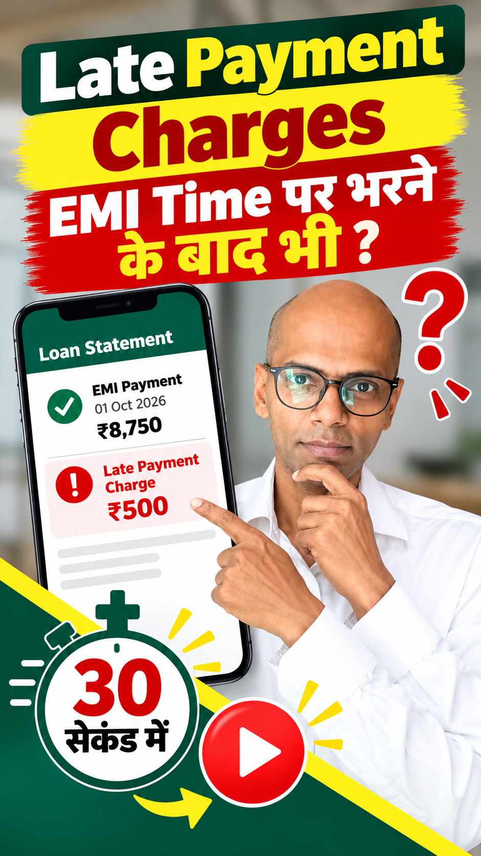 EMI Time पर भरी फिर भी Late Payment Charges? 😳
