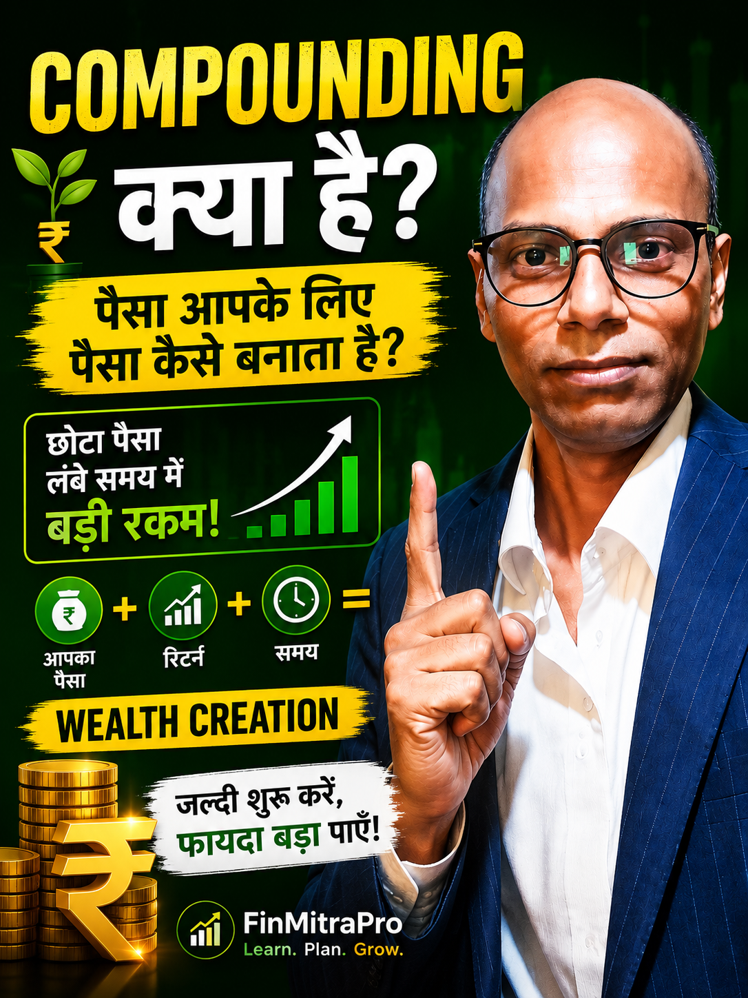 Compounding क्या है? पैसा आपके लिए पैसा कैसे बनाता है | FinMitraPro