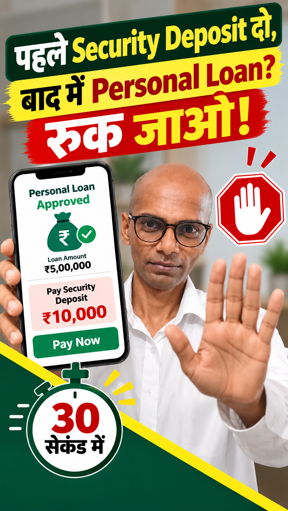 Personal Loan से पहले Security Deposit माँगे? 🚨 Payment करने से पहले ये Check करें!